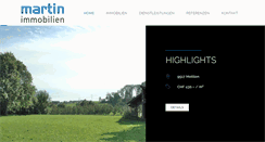 Desktop Screenshot of martin-immobilien.ch