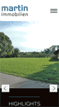 Mobile Screenshot of martin-immobilien.ch